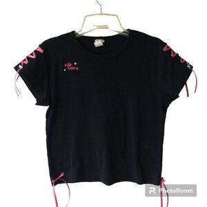 Sweet Dreams Baby Tee Shirt Womans Size M